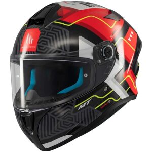 MT Helmets Targo S Schwarz-Rot XL Integralhelm - Motorradhelm MT Helmets Targo S Schwarz-Rot XL Integralhelm - Motorradhelm