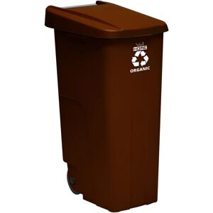 Conteneur WELLHOME Recyclo 110L - Déchets Organiques - Plastique Durable - Publicité Conteneur WELLHOME Recyclo 110L - Déchets Organiques - Plastique Durable - Publicité