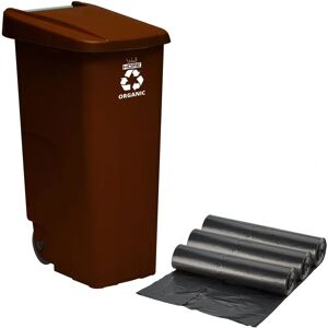 Contenedor Wellhome Reciclo 110L - Basurero para orgánicos Contenedor Wellhome Reciclo 110L - Basurero para orgánicos