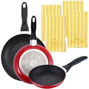 San Ignacio Juego de 3 Sartenes - Paños de Cocina San Ignacio Juego de 3 Sartenes - Paños de Cocina