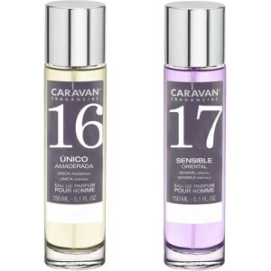 Ensemble de Parfums Caravan No17 No16 - Parfum pour homme - Publicité Ensemble de Parfums Caravan No17 No16 - Parfum pour homme - Publicité