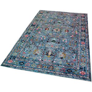 Alfombra de poliéster multicolor Wellhome 100x150cm Alfombra de poliéster multicolor Wellhome 100x150cm