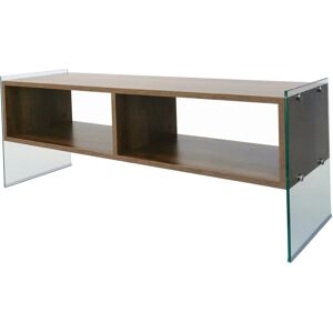Meuble TV Nogal Wellhome - Płyta wiórowa, 120x45x35cm Meuble TV Nogal Wellhome - Płyta wiórowa, 120x45x35cm