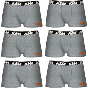 Ktm PK5504 - Calzoncillos bóxer x6 - Hombre - gris claro Ktm PK5504 - Calzoncillos bóxer x6 - Hombre - gris claro