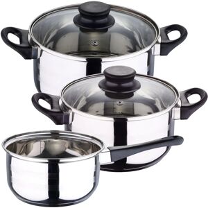 Juego De Batería De Cocina Wellhome De Acero Inoxidable 5 Piezas - Juego De Cocina Juego De Batería De Cocina Wellhome De Acero Inoxidable 5 Piezas - Juego De Cocina
