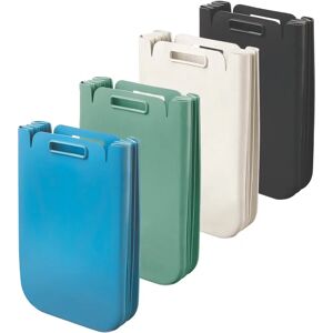 Guzzini - Juego de 4 Contenedores Plegables de 25L - Multiuso Guzzini - Juego de 4 Contenedores Plegables de 25L - Multiuso