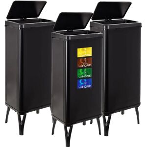 Wellhome 3 Cestini - Automatici, Etichette Magnetiche - 60L Wellhome 3 Cestini - Automatici, Etichette Magnetiche - 60L