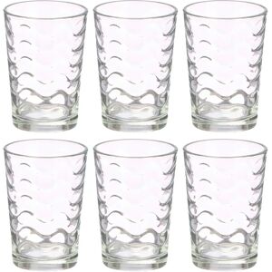 Zestaw 6 szklanek VIVALTO z falami - 190ml Zestaw 6 szklanek VIVALTO z falami - 190ml