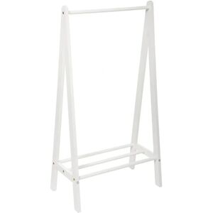 Wellhome Childrens White Wooden Coat Rack Wellhome Childrens White Wooden Coat Rack