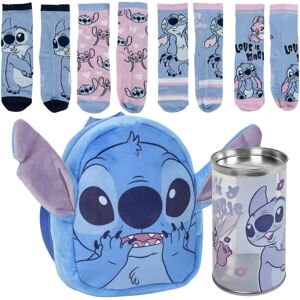 Mochila infantil Stitch con 4 calcetines - Equipo escolar Mochila infantil Stitch con 4 calcetines - Equipo escolar