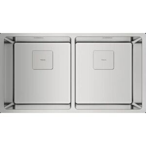 Évier Rectangulaire en Acier Inoxydable Teka - Cuisine - RS15 2C 740 - Publicité Évier Rectangulaire en Acier Inoxydable Teka - Cuisine - RS15 2C 740 - Publicité