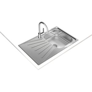 Fregadero de Cocina Starbright 45 e-xp 1C 1E Acero inoxidable - Encimera Fregadero de Cocina Starbright 45 e-xp 1C 1E Acero inoxidable - Encimera