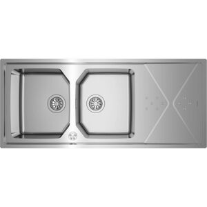 Pia de aço inox Teka Brooklyn 80 M-XP 2B 1D - Design moderno Pia de aço inox Teka Brooklyn 80 M-XP 2B 1D - Design moderno
