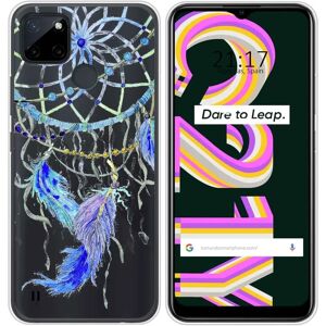 Coque transparente multicolore pour Realme C21Y / C25Y - Publicité Coque transparente multicolore pour Realme C21Y / C25Y - Publicité