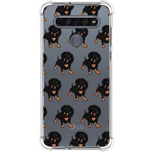 Coque en Silicone Tumundosmartphone Chiens Résistante aux Chocs pour LG K61 - Publicité Coque en Silicone Tumundosmartphone Chiens Résistante aux Chocs pour LG K61 - Publicité