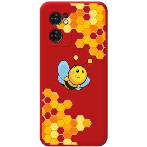 TUMUNDOSMARTPHONE Coque en Silicone Liquide Rouge pour Oppo Find X5 Lite 5G - Publicité TUMUNDOSMARTPHONE Coque en Silicone Liquide Rouge pour Oppo Find X5 Lite 5G - Publicité