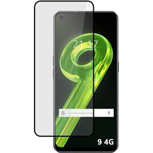 Protecteur d'écran trempé 5D complet noir pour Realme 9 4G - Publicité Protecteur d'écran trempé 5D complet noir pour Realme 9 4G - Publicité
