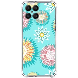 Coque florale multicolore Huawei Honor X8 - Étui antichocs - Publicité Coque florale multicolore Huawei Honor X8 - Étui antichocs - Publicité