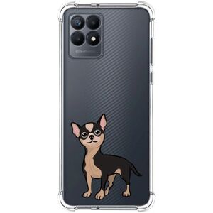 Coque en silicone pour Realme Narzo 50 avec motif de chiens - Publicité Coque en silicone pour Realme Narzo 50 avec motif de chiens - Publicité