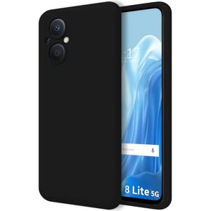Oppo Reno 8 Lite 5G Liquid Siliconen Zachte Case - Smartphone Casé Oppo Reno 8 Lite 5G Liquid Siliconen Zachte Case - Smartphone Casé