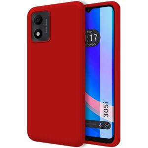 TumundoSmartphone Siliconen Vloeibare Dubbellaags Rode - Telefoonhoesje TumundoSmartphone Siliconen Vloeibare Dubbellaags Rode - Telefoonhoesje