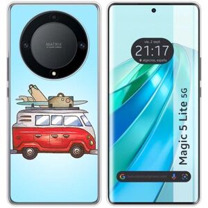 Coque pour Huawei Honor Magic 5 Lite 5G Multicolore - Étui de protection - Publicité Coque pour Huawei Honor Magic 5 Lite 5G Multicolore - Étui de protection - Publicité