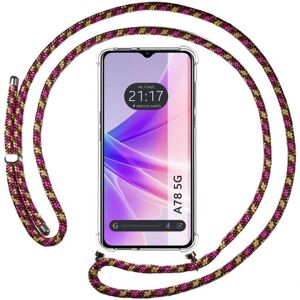 Roze Schokbestendige Telefoonhoesje voor Oppo A78 5G - TUMUNDOSMARTPHONE Roze Schokbestendige Telefoonhoesje voor Oppo A78 5G - TUMUNDOSMARTPHONE