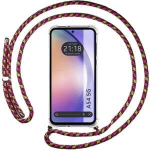 Rosa stötsäker mobilskal för Samsung Galaxy A54 5G Rosa stötsäker mobilskal för Samsung Galaxy A54 5G