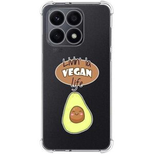 Coque en Silicone Transparente Vegan Life pour Huawei Honor X7a - Étui Protecteur - Publicité Coque en Silicone Transparente Vegan Life pour Huawei Honor X7a - Étui Protecteur - Publicité