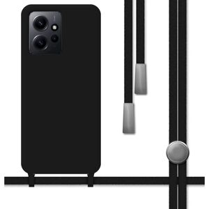 TUMUNDOSMARTPHONE Zwarte Siliconen Impactbestendige Cover - Telefoonhoesje voor Xiaomi Redmi Note 12 4G TUMUNDOSMARTPHONE Zwarte Siliconen Impactbestendige Cover - Telefoonhoesje voor Xiaomi Redmi Note 12 4G