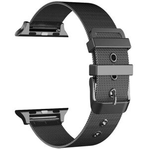 Correa de Silicona y Acero para Apple Watch SE 42-44mm Negra Correa de Silicona y Acero para Apple Watch SE 42-44mm Negra