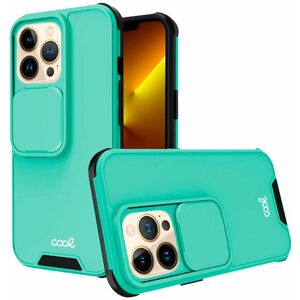 Cool Mint iPhone 13 Pro Max Hard Camera Case - Telefoonhoesje Cool Mint iPhone 13 Pro Max Hard Camera Case - Telefoonhoesje