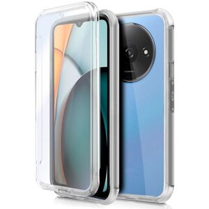 Cool Xiaomi Redmi A3 Transparent Silicone Phone Case - 3D Protection Cool Xiaomi Redmi A3 Transparent Silicone Phone Case - 3D Protection