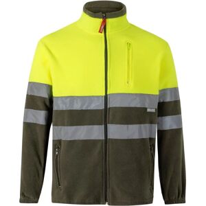 Velilla - Chaqueta polar bicolor de alta visibilidad - Chaqueta Velilla - Chaqueta polar bicolor de alta visibilidad - Chaqueta
