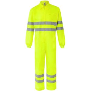 Velilla Modelo 214 Mono de Alta Visibilidad con Cintas Reflectantes - Ropa de Trabajo Velilla Modelo 214 Mono de Alta Visibilidad con Cintas Reflectantes - Ropa de Trabajo