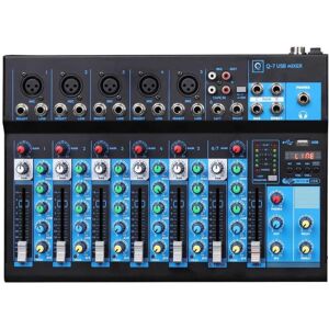 Mixeur Oqan Q7 Mk2 - 5 Canaux avec USB & Bluetooth - Publicité Mixeur Oqan Q7 Mk2 - 5 Canaux avec USB & Bluetooth - Publicité