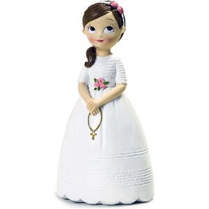 Statue Mopec - 1 - Figurine de communion avec chapelet - 8,5 x 16,5 cm - Statue - Publicité Statue Mopec - 1 - Figurine de communion avec chapelet - 8,5 x 16,5 cm - Statue - Publicité