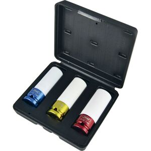 JBM Impact Steckschlüssel-Set - 3 Teile, 17-21mm, Kunststoffbeschichtet, 1/2" Antrieb JBM Impact Steckschlüssel-Set - 3 Teile, 17-21mm, Kunststoffbeschichtet, 1/2" Antrieb