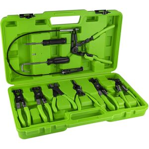 Set di 9 pinze JBM per fascette e tubi - Kit di pinze Set di 9 pinze JBM per fascette e tubi - Kit di pinze