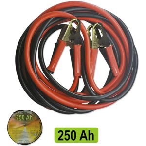 JBM Power Cable - 2.5M Brass Clamps Starter Cable JBM Power Cable - 2.5M Brass Clamps Starter Cable