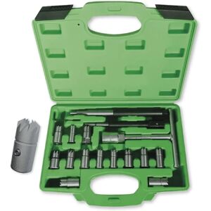 Kit di pulizia iniettori JBM - Set di 17 alesatori Kit di pulizia iniettori JBM - Set di 17 alesatori