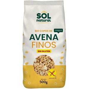 Sol Natural Organic Gluten-Free Fine Oat Flakes - Vegan, 500g Sol Natural Organic Gluten-Free Fine Oat Flakes - Vegan, 500g