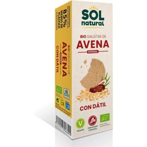 Galletas de avena con dátil bio - Sol Natural 170g Galletas de avena con dátil bio - Sol Natural 170g