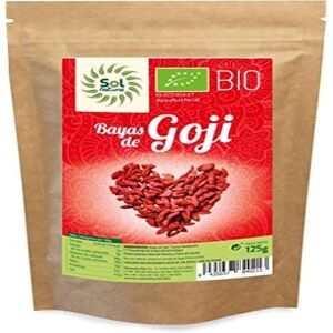 Sol Natural Organic Goji Berries 125 g - Food Supplement Sol Natural Organic Goji Berries 125 g - Food Supplement