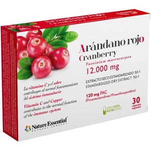 Nature Essential Cranberry 12000 mg - Dietary Supplement Nature Essential Cranberry 12000 mg - Dietary Supplement