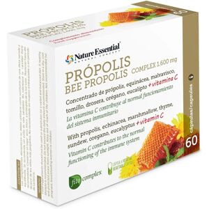 Nature Essential Propolis Complex - 1600 mg Ext Dry 60 Capsules Nature Essential Propolis Complex - 1600 mg Ext Dry 60 Capsules