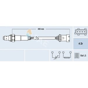 FAE 8435050631829 - Sonde lambda chauffée - Publicité FAE 8435050631829 - Sonde lambda chauffée - Publicité
