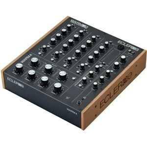 Ecler WARM4 DJ-Mixer - Mélangeur Rotary Analogique 4 Canaux - Subharmonique - Publicité Ecler WARM4 DJ-Mixer - Mélangeur Rotary Analogique 4 Canaux - Subharmonique - Publicité