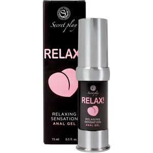 Secret Play Relax! Gel lubricante anal - Hombres, 15ML Secret Play Relax! Gel lubricante anal - Hombres, 15ML