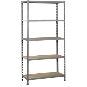 Simonrack Schwerlastregal aus Stahl - Grau 200x100x30cm Simonrack Schwerlastregal aus Stahl - Grau 200x100x30cm